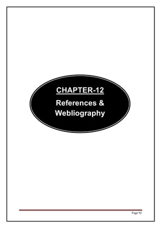 Page 92
CHAPTER-12
References &
Webliography
 