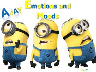 Emotions and
Moods
AJAY
 