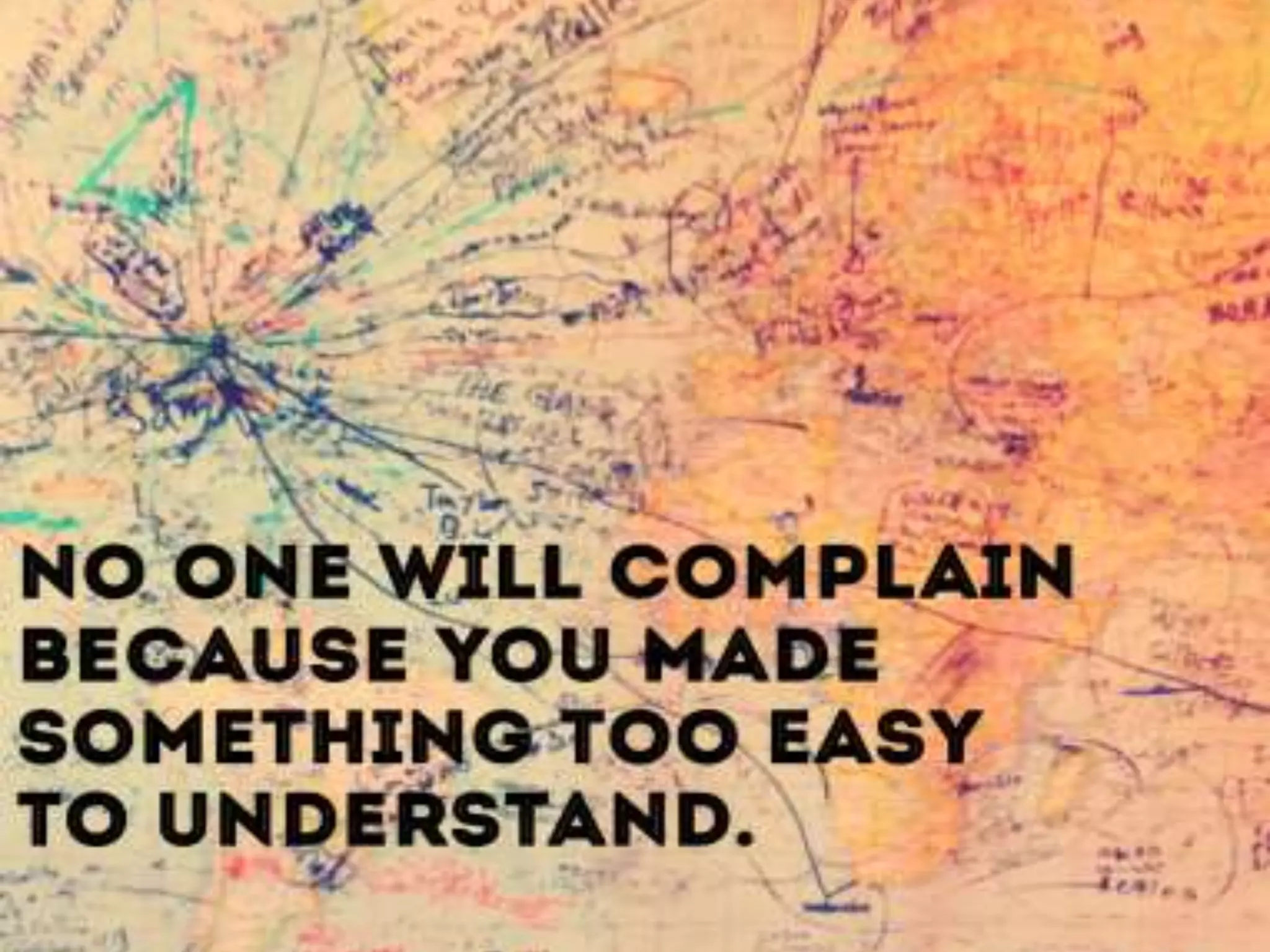 2. Simple, but not simplistic. 
 