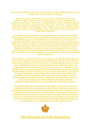 Original Royal Genealogical Reference Handbook | PDF