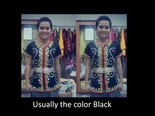 Usually the color Black
 