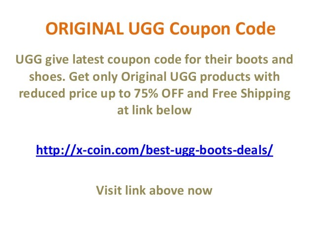 ugg shipping coupon