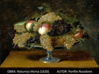 OBRA: Natureza Morta (1620)   AUTOR: Panfilo Nuvolone
 