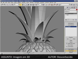ASSUNTO: Imagem em 3D   AUTOR: Desconhecido
 