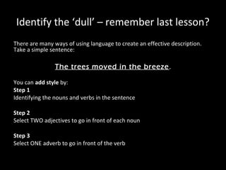 Year 10 GCSE English Language Induction | PPT
