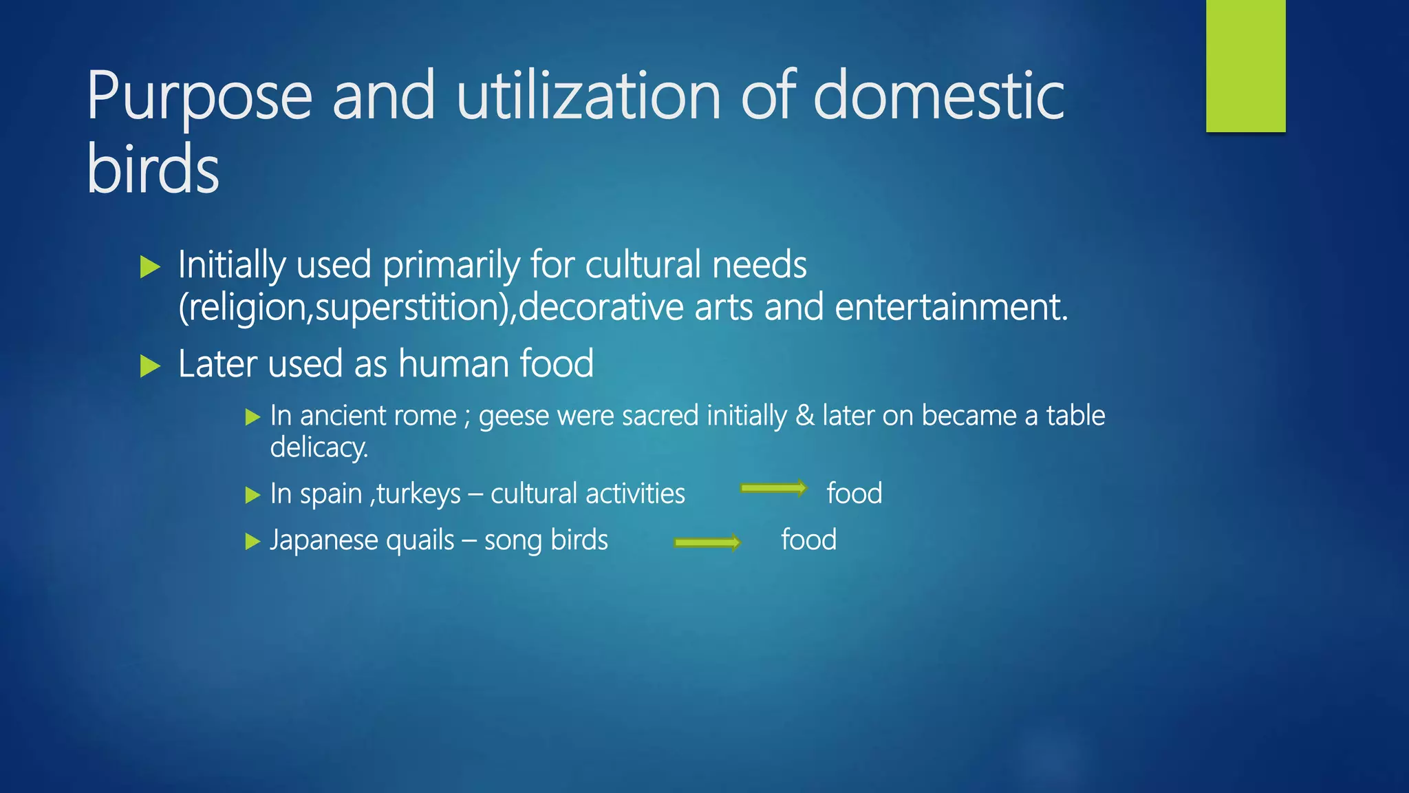 Origin and classification of poultry | PPTX