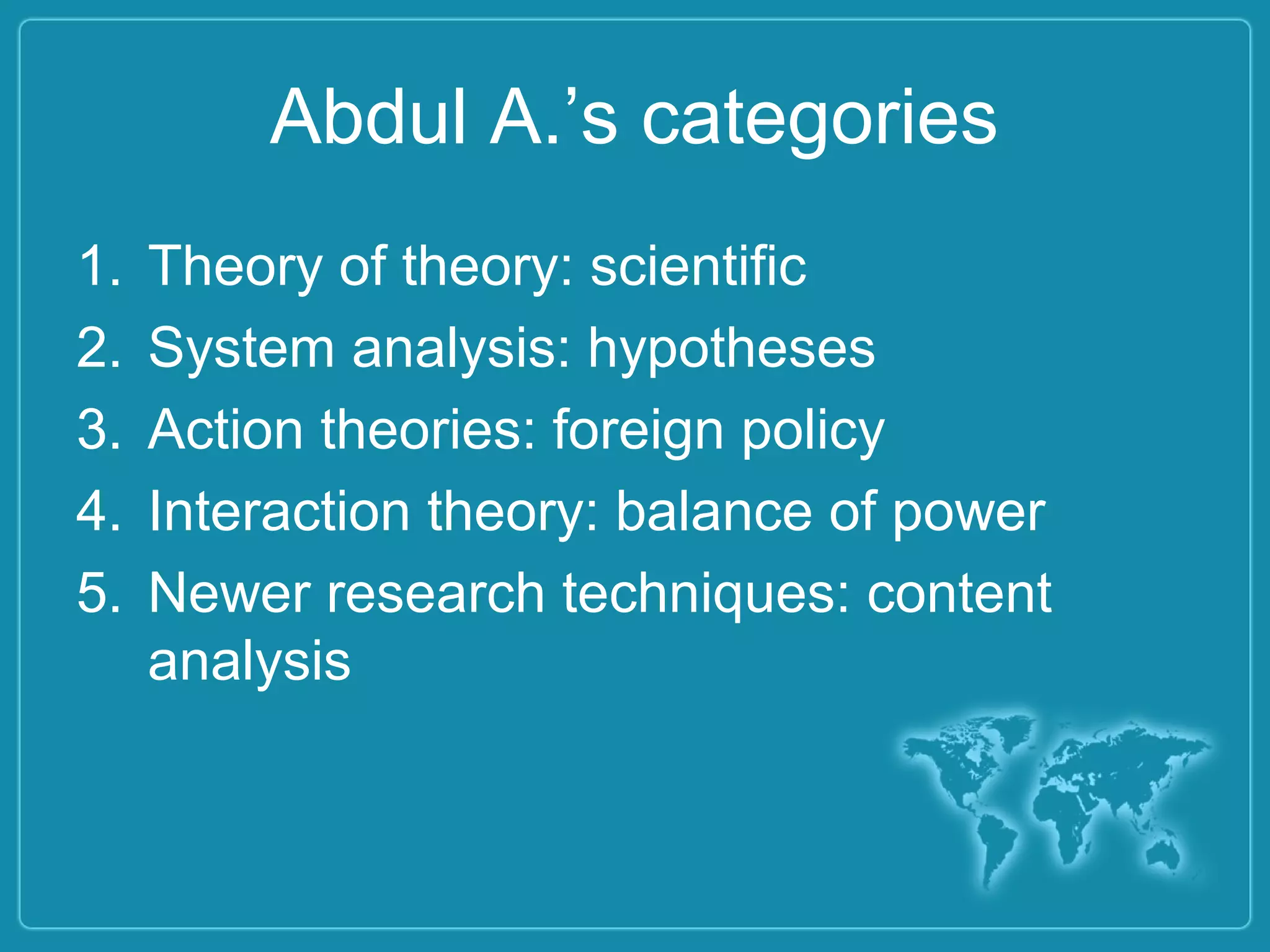 Origin and evolution of international relations | PPT