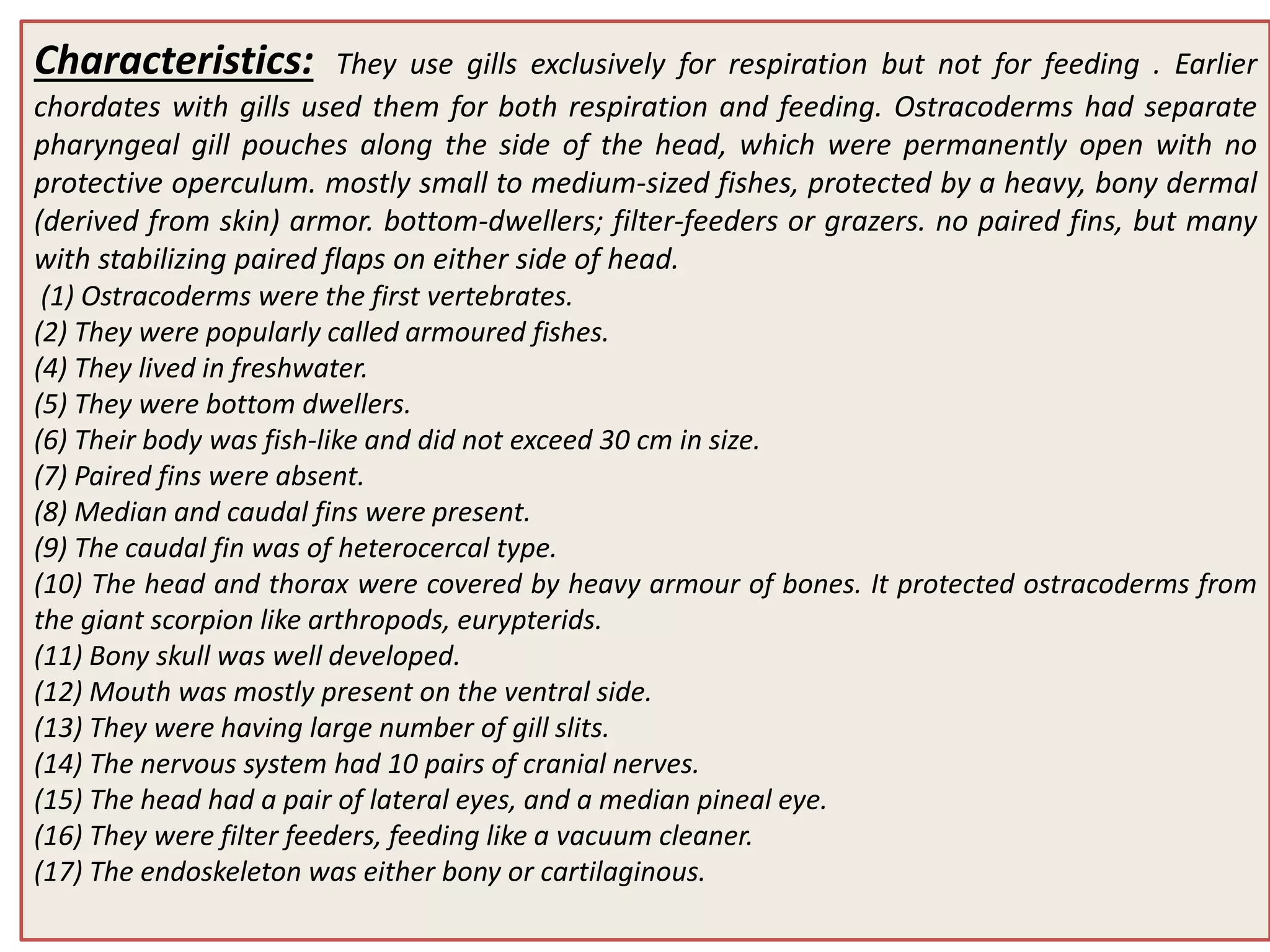 Origin and evolution of ostracoderms
