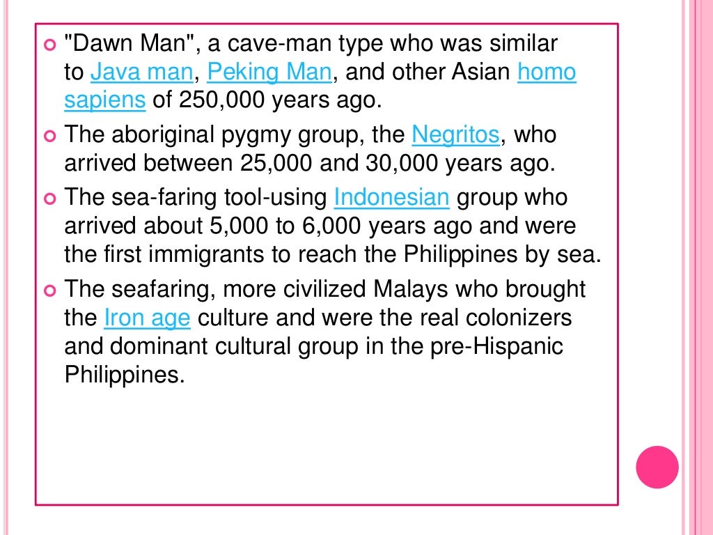 Origin and geography of the philippines