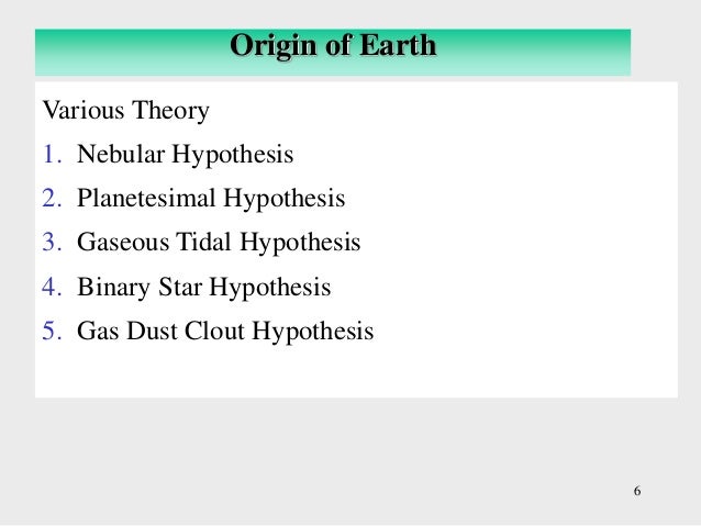 an analysis of various theories of the origin of life on earth an analysis of various theories of the origin of life on earth