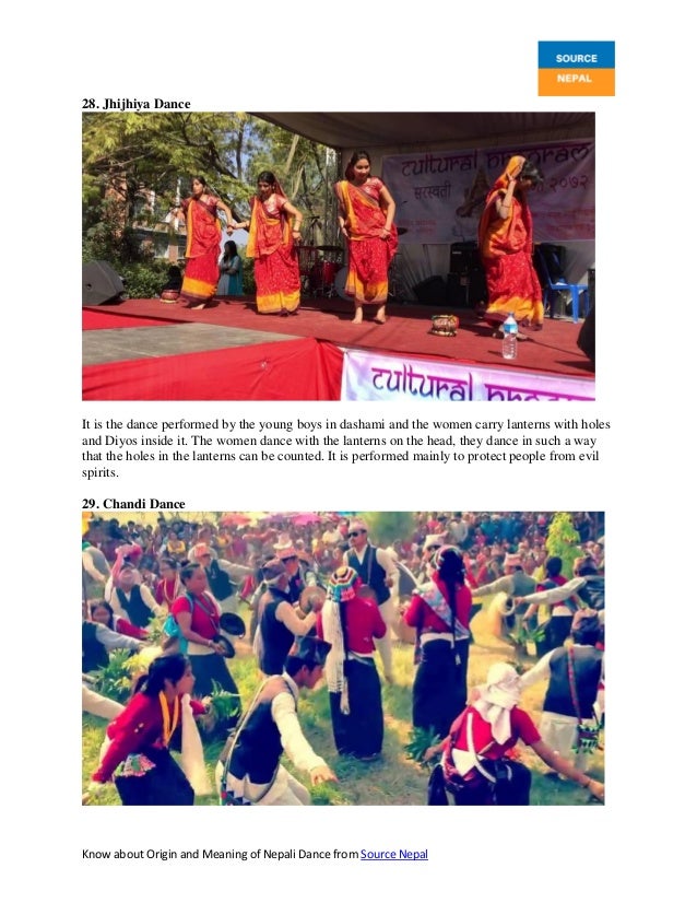Origin and meaning of nepali dance