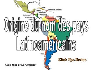 Audio Nino Bravo “América”
 