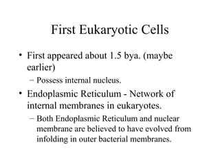 Origin & evolution of life on earth | PPT