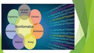 What is bioinformatics?
 Bioinformatics is a field of study that uses computation to extract knowledge
from biological da...