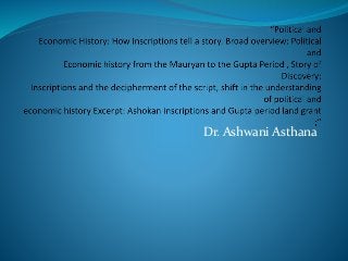 Dr. Ashwani Asthana
 