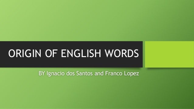 origin-of-english-words