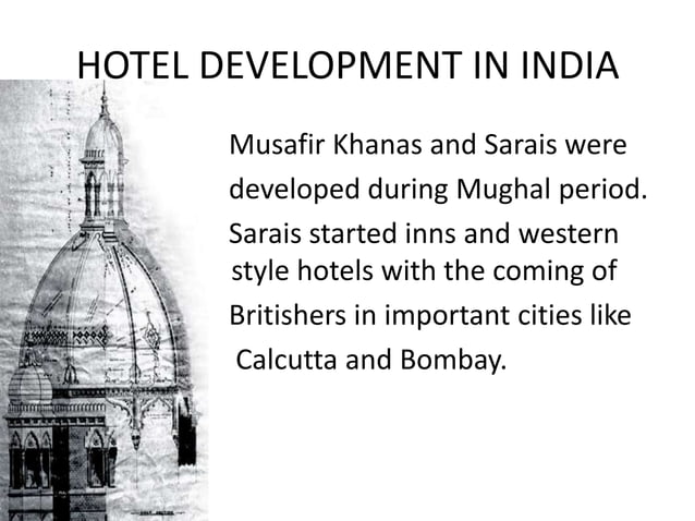 Origin Of Hotel Industry PPT