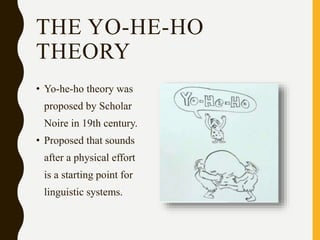 Yoheho Origin of language | PPTX