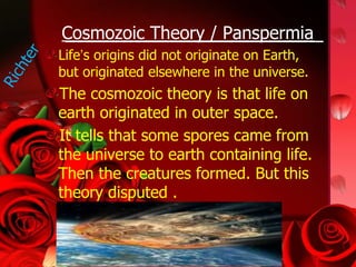 Catastrophism Theory was rejected because according to this theory
new spp will produce which is not true….
Fossils….
 
