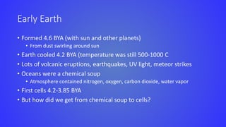 Origin of life | PPT