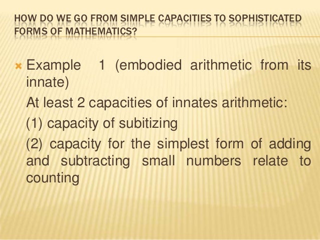 Origin of math