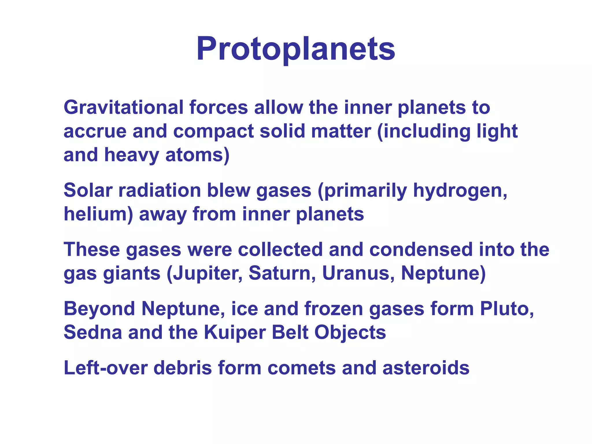Origin of the earth | PPTX