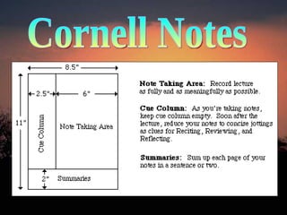 Cornell Notes 
