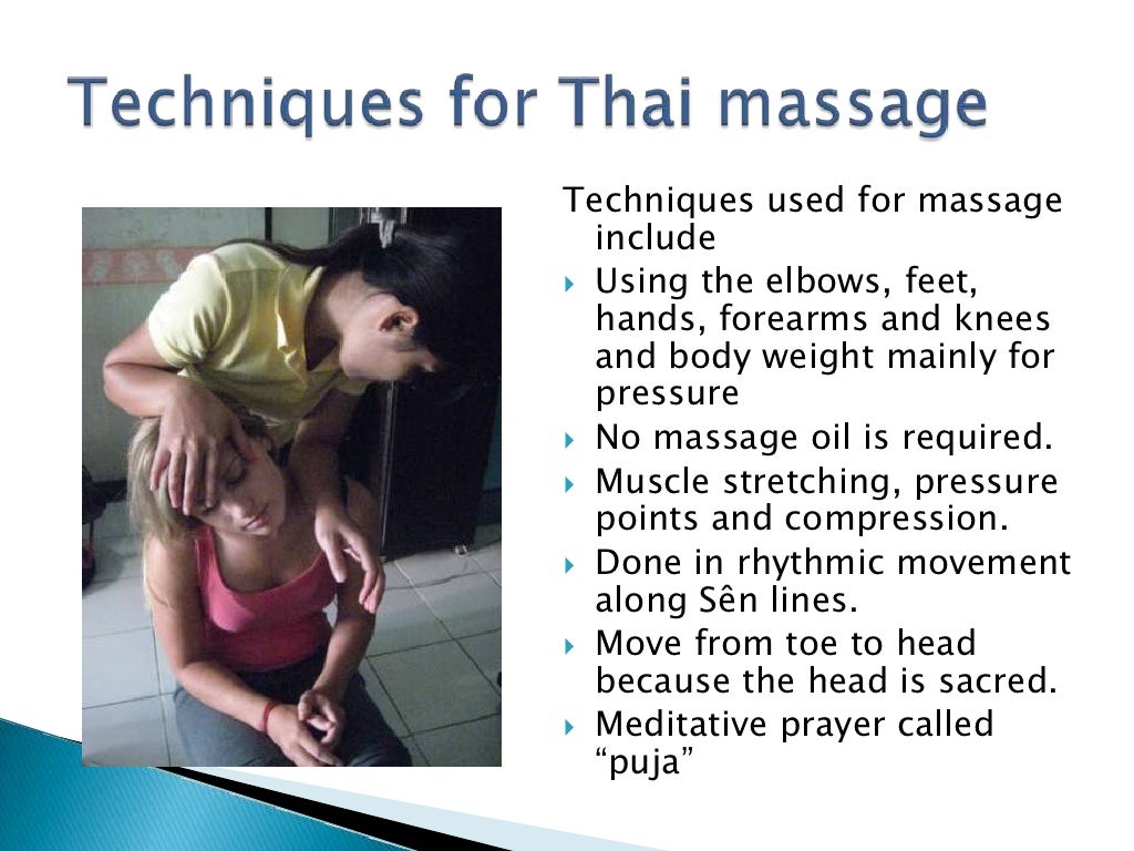 Origins Of Thai Massage