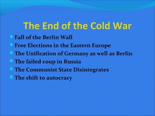 Origins of the cold war | PPT