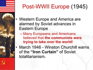 Origins of the Cold War | PPT