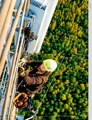 Inspección de una central de telecomunicaciones, Vislanda, Suecia. Foto: Jan Špiroch 25
Arneses
 