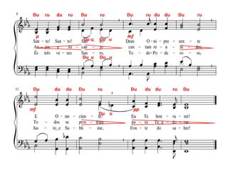 p mf
mf pp
Du ru du ru Du ru Du ru du du Du ru
Du du du Du ru Du du du ru Du
Du u Du u
Du u Du u
Du u
 