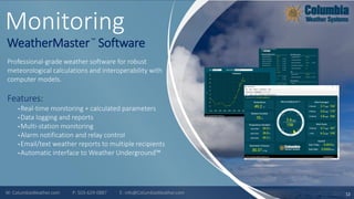 User Guide: Orion™ Weather Station (Columbia Weather Systems) | PDF