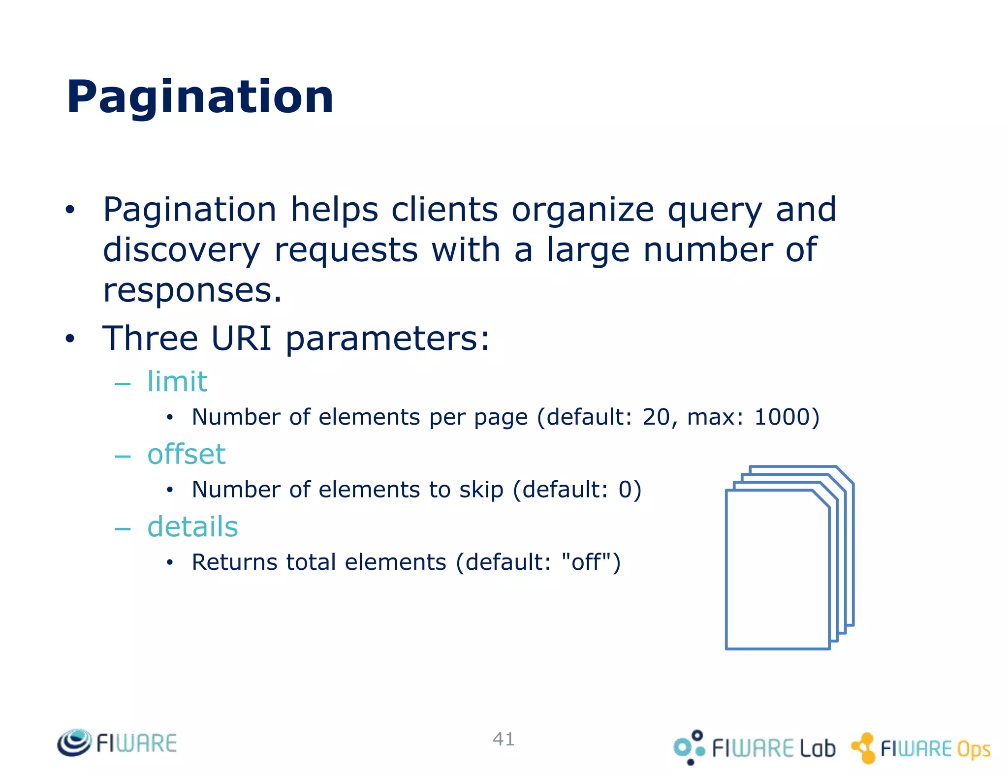 How to get Orion? (Virtual Machines)
41
• FIWARE Lab image
– Image: orion-psb-image-R<x>.<y>
• VirtualBox image
– http://bit.ly/fiware-orion024-vbox (it’s big!)
– User/pass:
• fiware/fiware
• root/fiware
• Hint: update Orion package once the VM is deployed
 