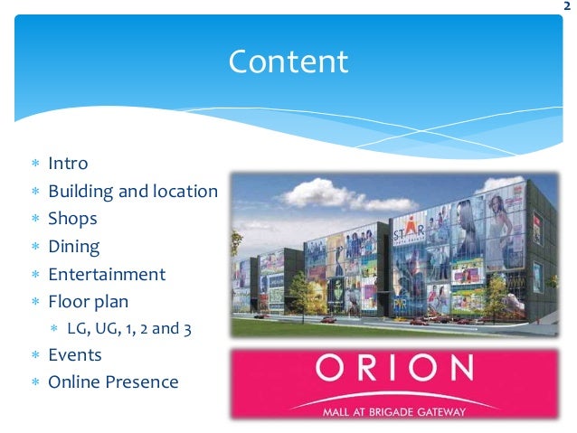 Commercial plaza case study picture