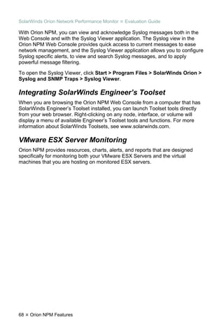Orion npm evaluationguide | PDF