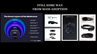 STILL SOME WAY
FROM MASS ADOPTION
 
