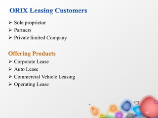Orix leasing | PPTX