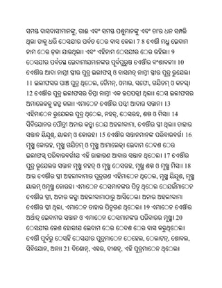 ,       ଈ                                            '
                                                                      78
                                                                                            9
                                                                                                10
                                               ଫ ଓ
11       ଫ                                ,           ,ଓ      ,           ଫ,                ଓ
12                            ଫ                                                                  ଫ
                                                                                       13
                                              ,       ,               ,        ଓ            14
                                                                  ,
                     ,        ଓ               15                                                         16
                     ,                ଓ
     ଫ                                                                                 17
                                          ଓ                   ,                ଓ                         18
                                                                               ,                     ,
         ଓ
                 ,
                         ,                                                19
                                  ଓ                                                             20


                                                                          ,             ,                 ,
             ,           21           ,           ,       ,
 