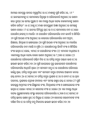 , 15 "
                                                  ଓ
                                    ଓ
                 " 16
                  17                                  ଓ
         ,             ଓ        18                                               ଓ
19                                                                               ,
     ,                 ଓ                20
                               ଓ         21                                 ଓ
                           ,                               22                             ଓ
                                                           7,500                 23


                               24                                       ଫ
                                    25
             ,                                             ଫ
                 26                                                 ଓ
     ,                         ଫ                                                     27
                                              ,                 ଓ
                                                               28
                                                            8,300 ଓ
                                                      29
                                                                            30
 