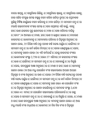 ,                       ,                  ,                       ,


                                                       33
                                                                ;
                        ଈ
    " 34                         ,            ଓ
                                                   ଓ
            , 35
                                                                            ,
                            36
                      2,750              37


    ,                                              ଓ
                 38
    ଓ                                         39


                                                       40
                                                                    2,630
        41
        ଓ                                                            ,
ଓ                                                                    42
                                                            ଓ
 