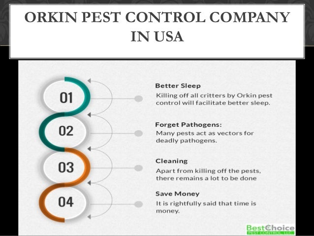 Orkin pest control company in usa