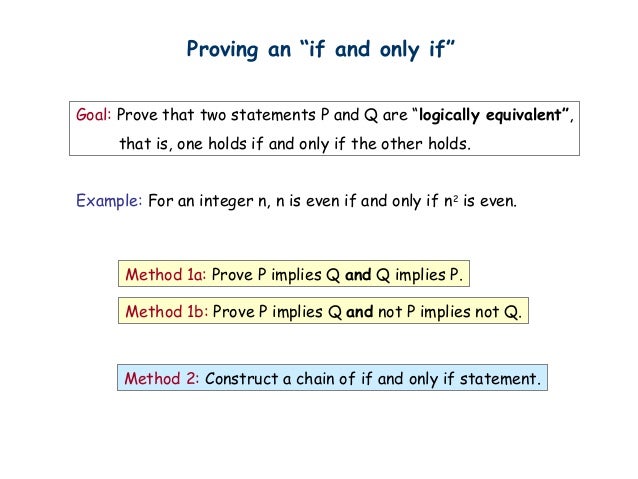 Discrete Math Lecture 03: Methods of Proof