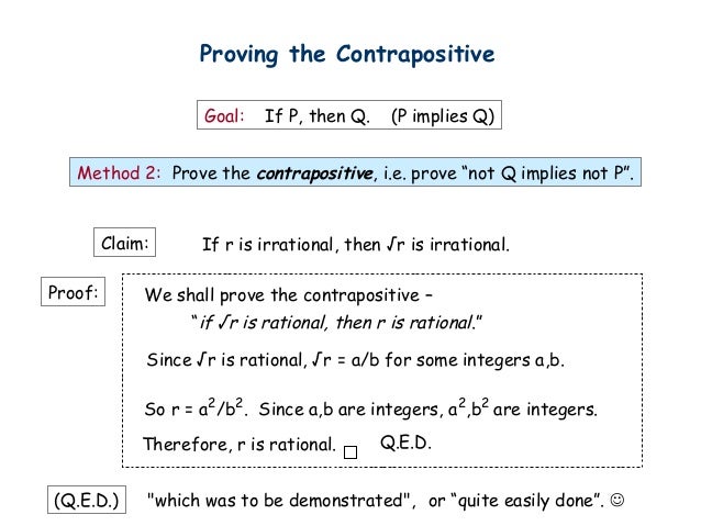 Discrete Math Lecture 03 Methods Of Proof
