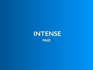 INTENSE
PAID
 