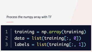 Intro to Text Classification with TensorFlow | PDF