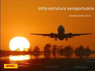 Infra estrutura aeroportuária
                Orlando Fontes Lima Jr
 