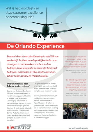 Orlando experience world class customer excellence 20 25 jan 2014