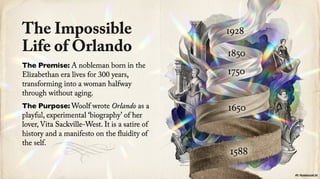 Orlando by Virginia Woolf: The Granite and The Rainbow