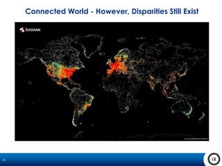 16
Connected World - However, Disparities Still Exist
 